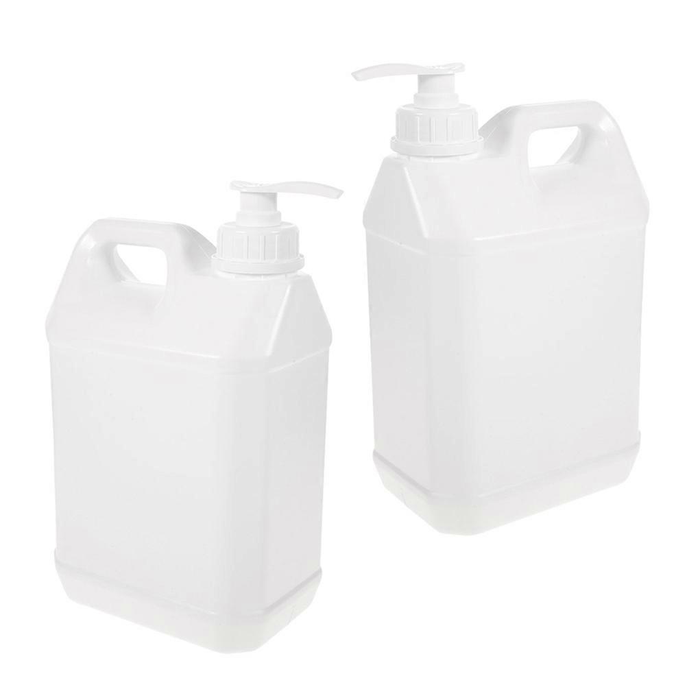 Plastic Pump Dispenser Bottles for Shower Gel Lotion 6Pcs Refillable Containers