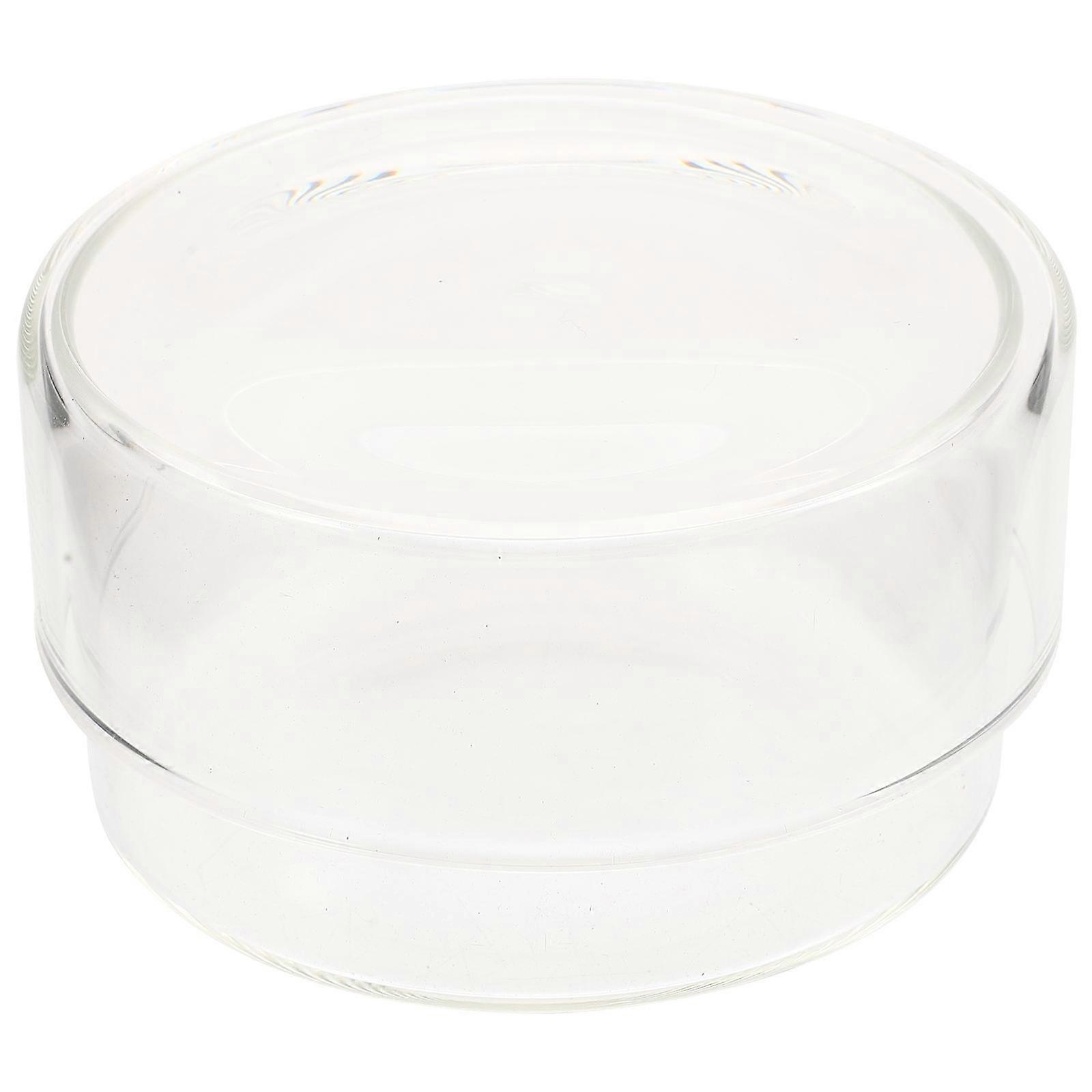 Multi Functional 4Pcs Transparent Glass Jar With Lid For Family And Friends Perfect For Storage And Gift Giving