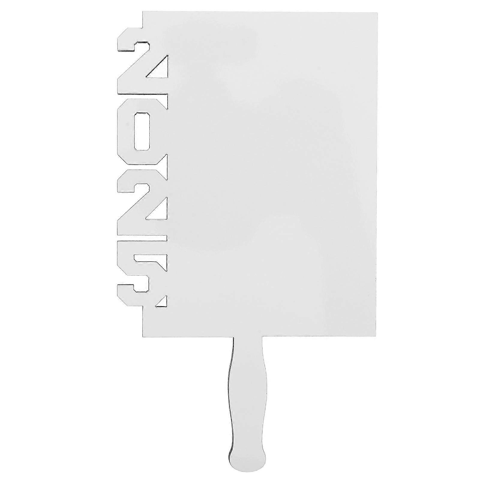 2025 Graduation Picture Frame 3Pcs Handheld Sublimation Photo Holder For Students Versatile Home Decor Colors