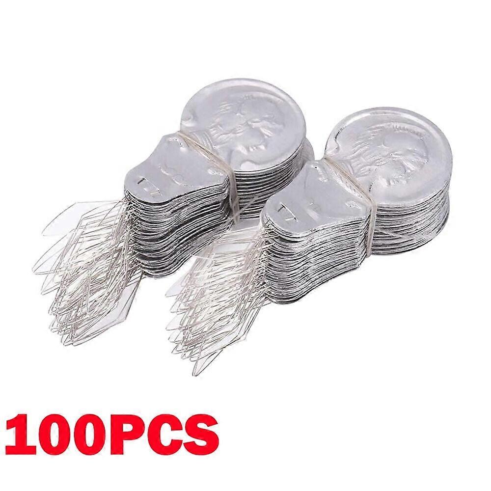 100/200/500/1000x Needle Threader Silver Hand Sewing Stitch Insertion Tool NEW