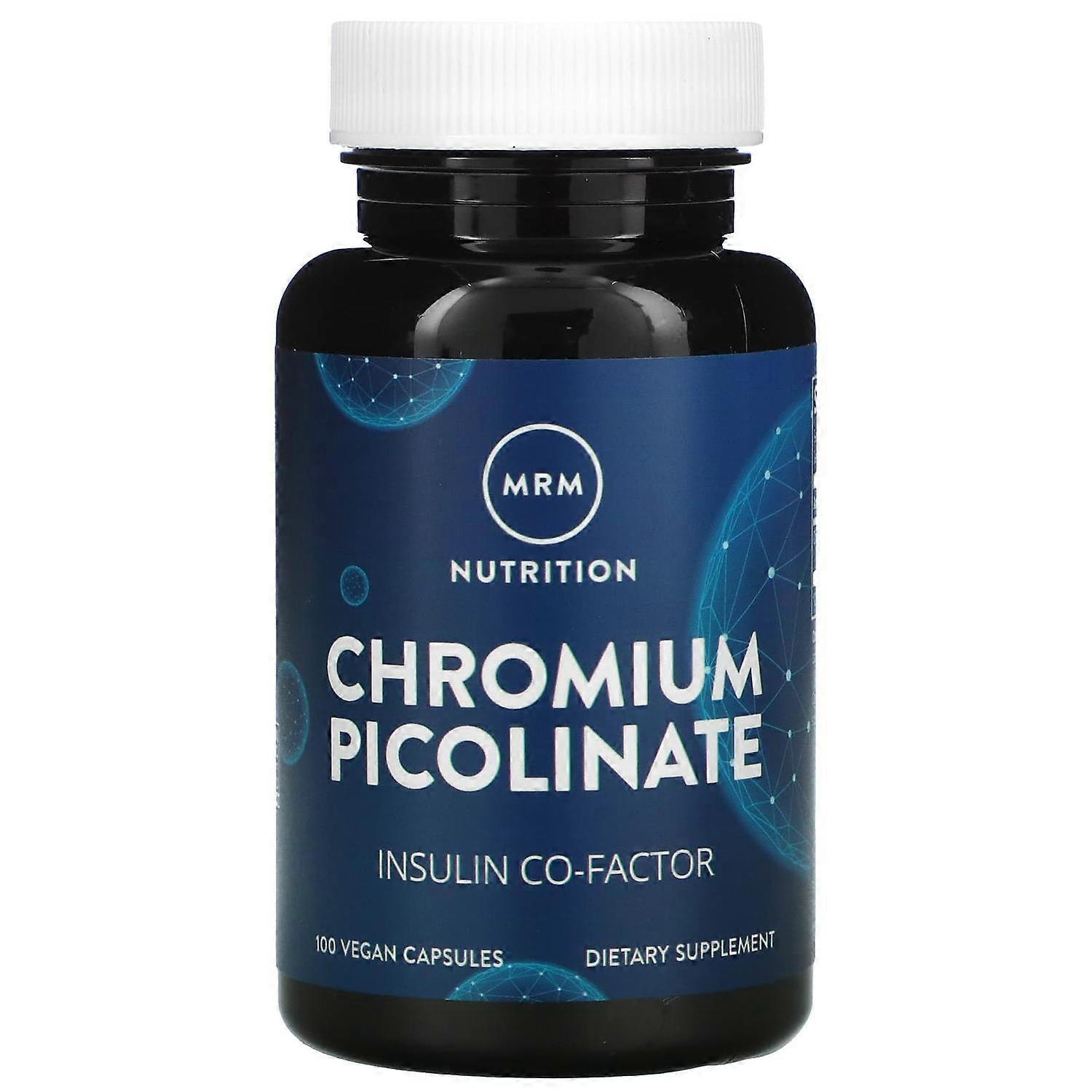 MRM Nutrition, Chromium Picolinate, 100 Vegan Capsules