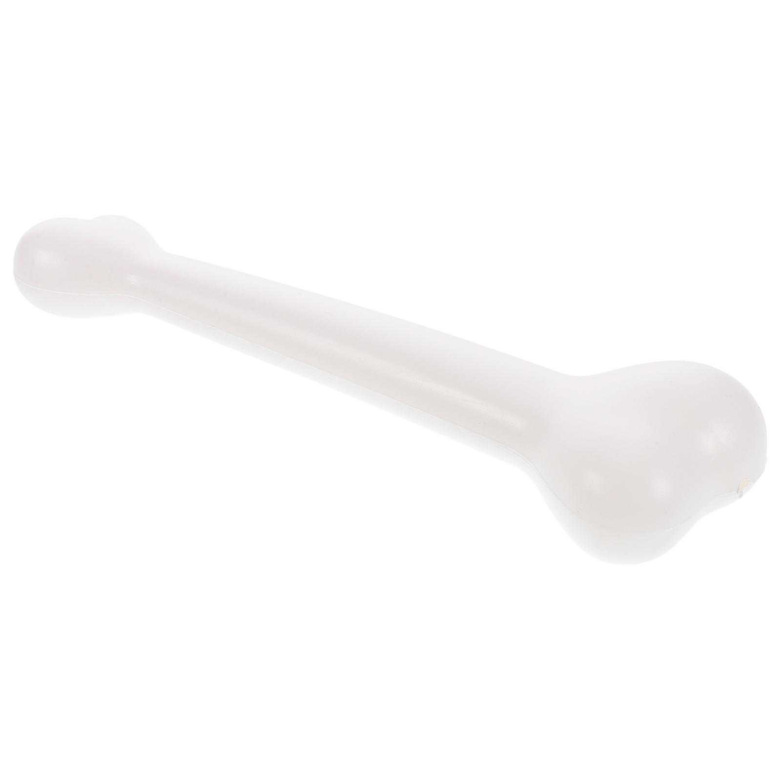 Halloween Props Plastic Bones for Decor 10Pcs White Simulative Bones Toy