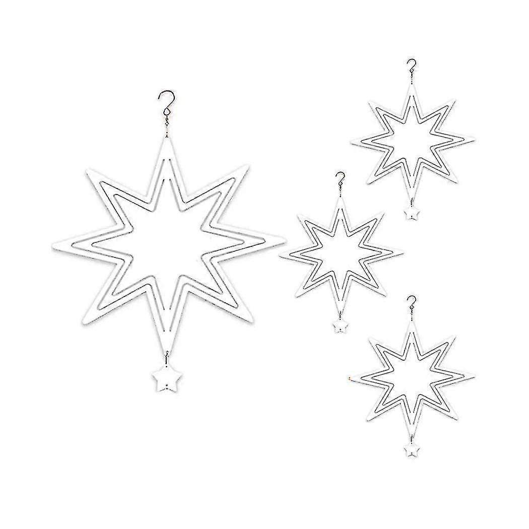 Pack 4 10 pouces Sublimation Wind Spinner Blanks 3D Hanging Wind Spinners Double Side Wind Powered K