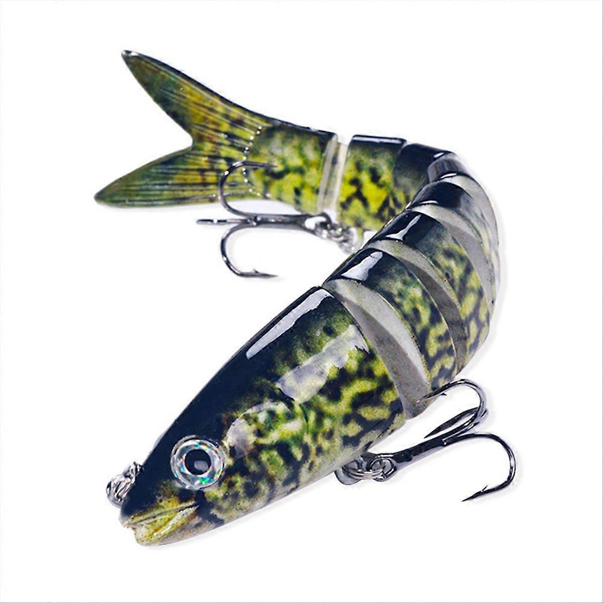 Schwimmender Köder Angelköder für Hecht Angelköder Wobbler Nr.2