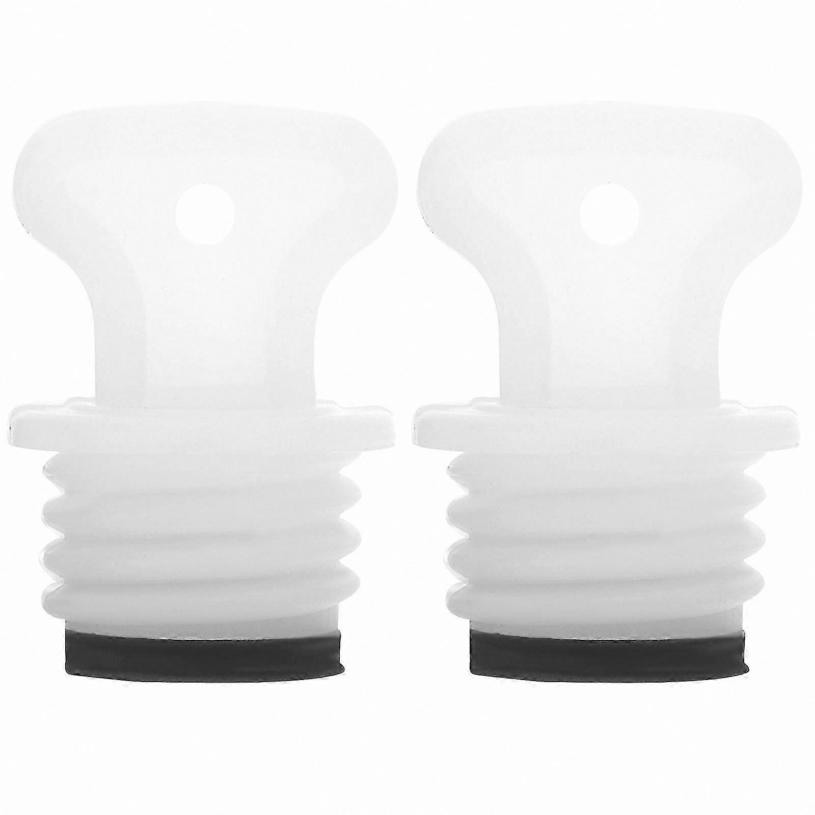 Ersatzstopfen für Wärmflaschen, 2er-Pack kleine tragbare Verschlüsse für Wärmflaschen