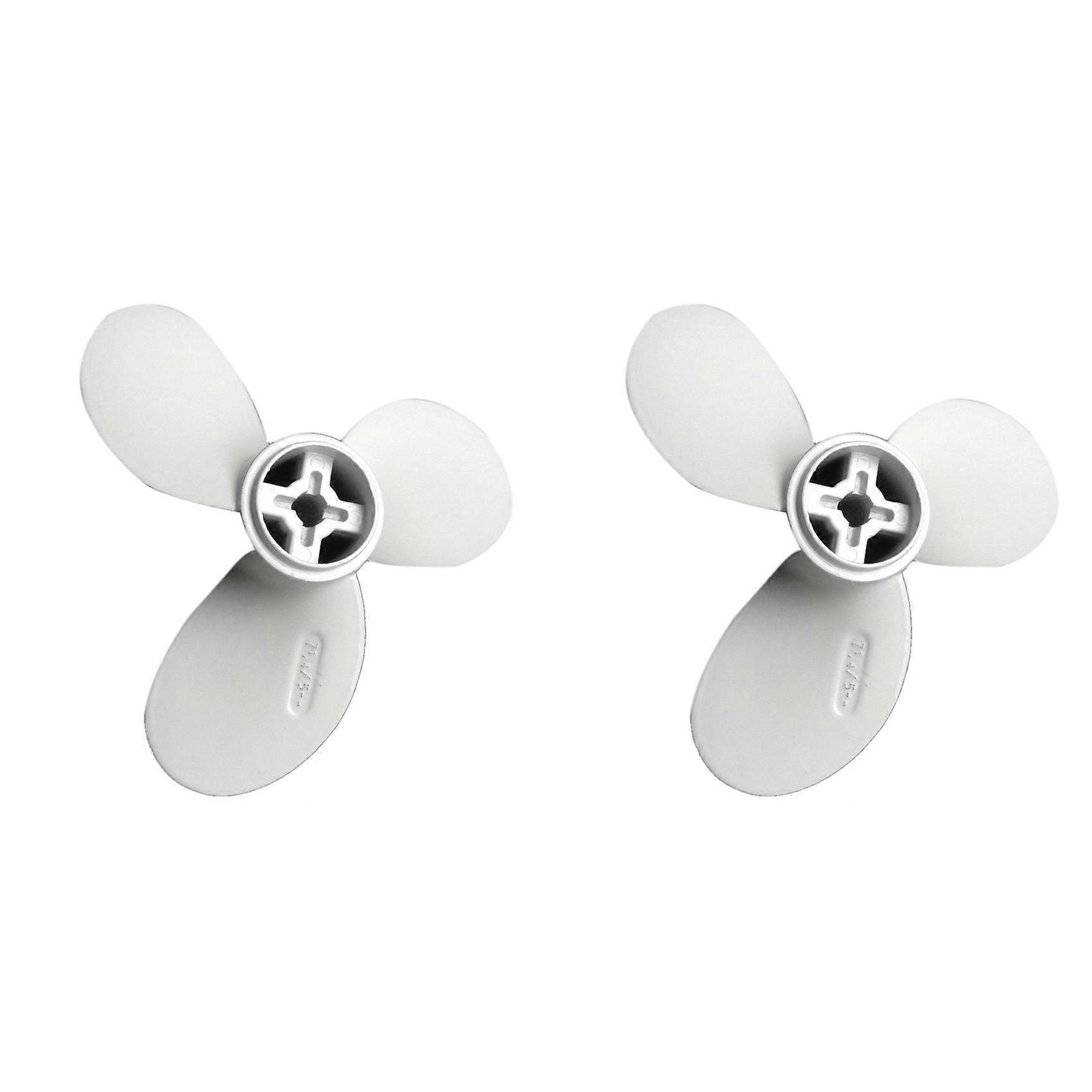 2X 7 1/4X5-A Ship Engine Propeller Motor Rotary Paddle Yamaha 2 Stroke 2Hp 2.5Hp