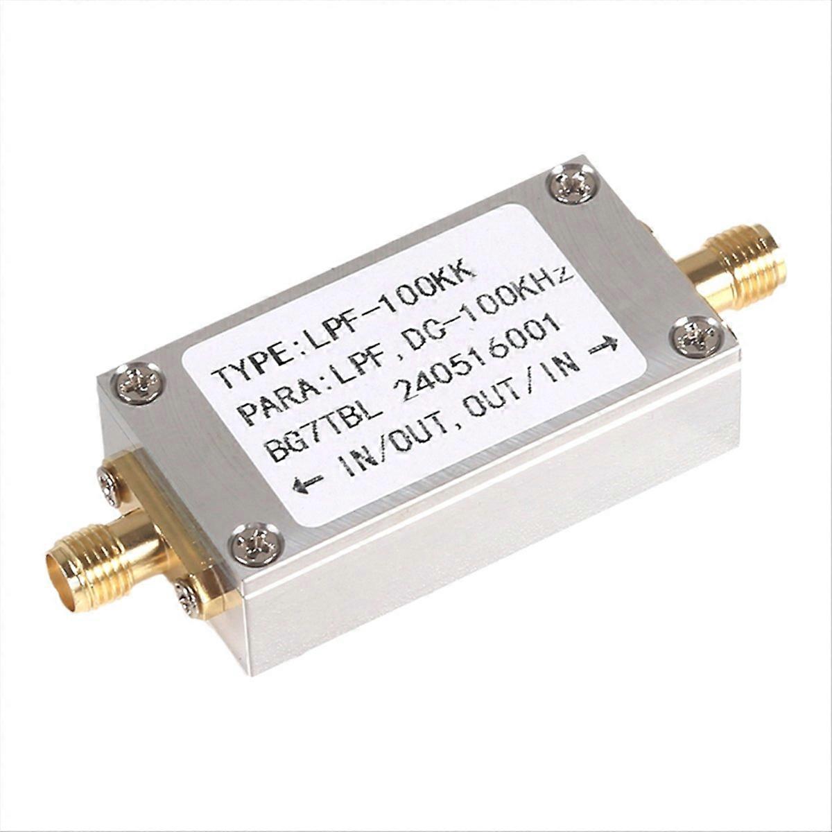 Low Pass Filter LC LPF 100K DC-100KHZ SMA Interface LPF for FM