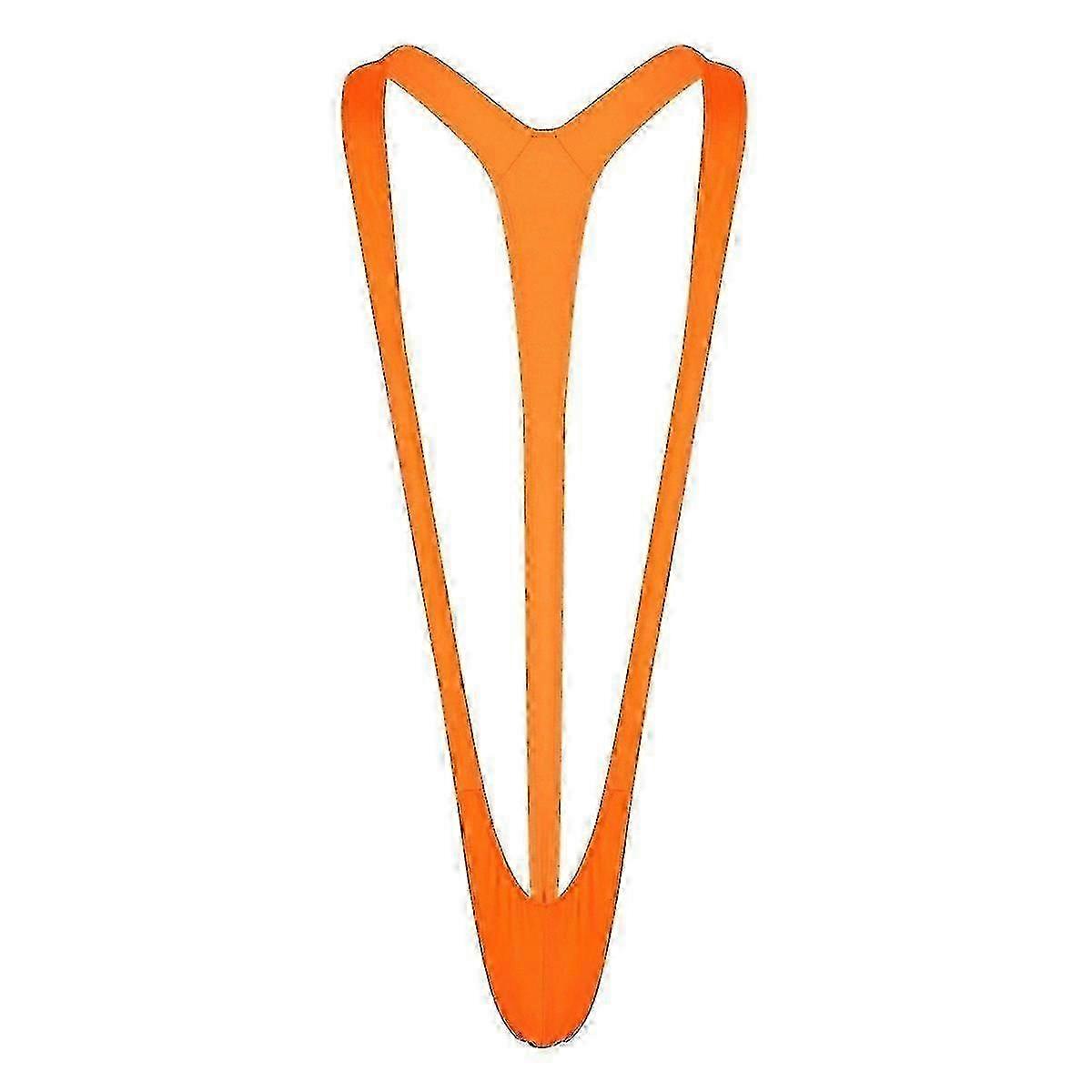 Fluorescence Mankini - Elastisk badedrakt for menn 2025