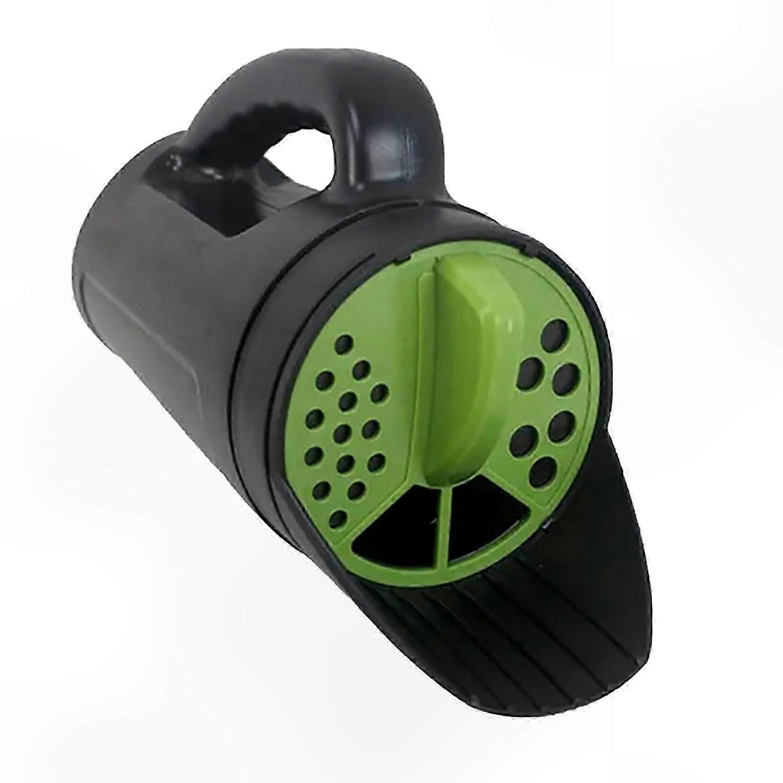 1L Handheld Seed Spreader with Adjustable Dial for Grass Seed, Lawn, and Ice Melt
