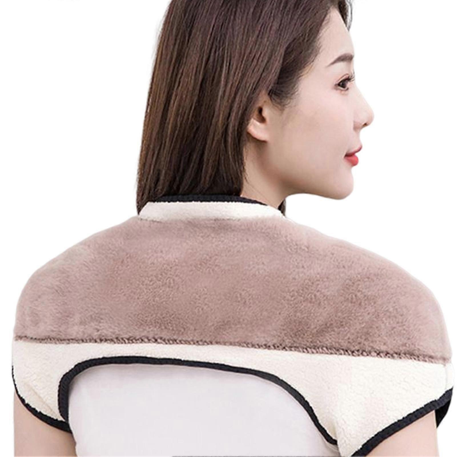 Unisex Shoulder Guard Double-layer Thickened Shoulder Pads Autumn Winter Warming Shawl Soft Skin-friendly Shawl Vest