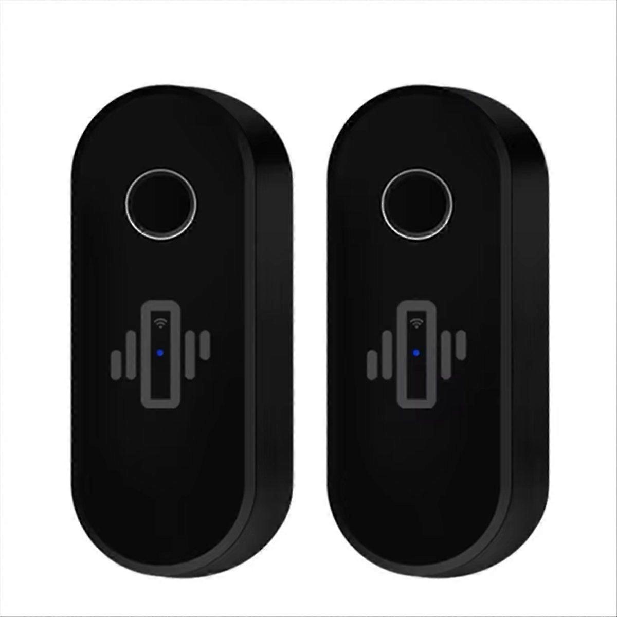 2Pcs Smart WiFi Vibration Sensor Alarm Wireless Vibration Detector Alert Real-Time Activity & Shock