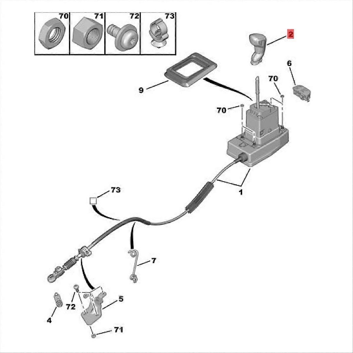 Girspakkule til bil 96853252DS 2403GS