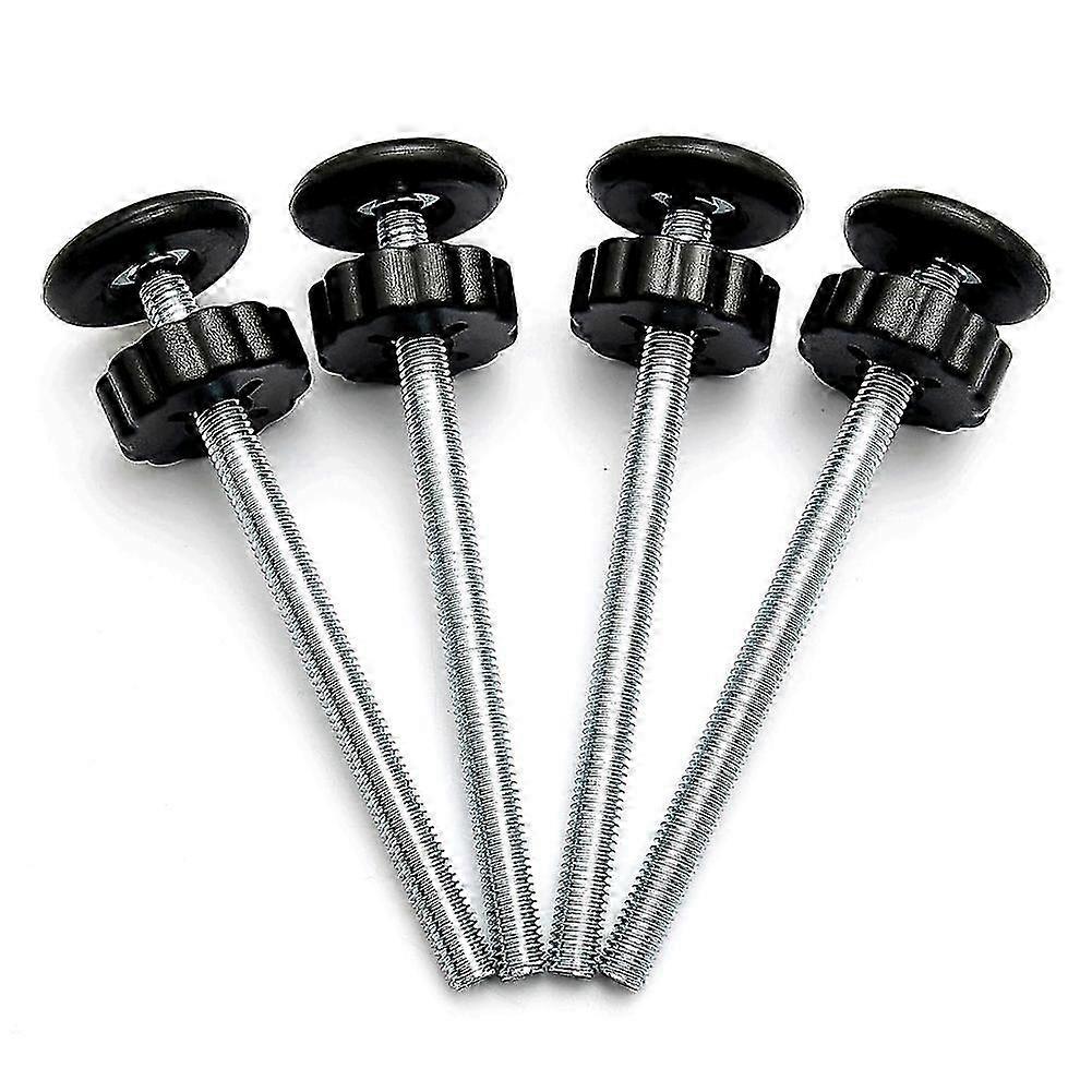 4Pcs Universal Baby Gate Threaded Spindle Rod, M8 Replacement Bolt Part for Baby & Pet Pressure Mounted Safety Gates B Edition 1031