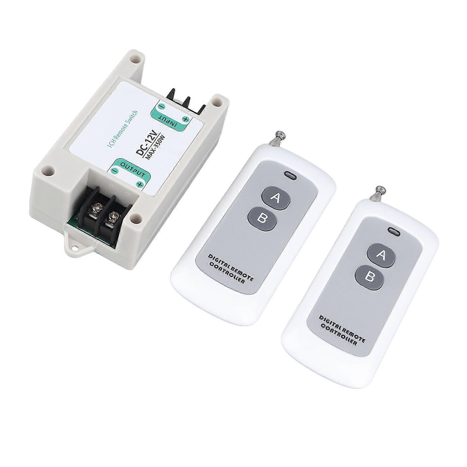 Pusher Motor Controllers DC12V 40A Dual Channel Control Reliable Antidust Waterproof with Remote Control For Marine Electronics 