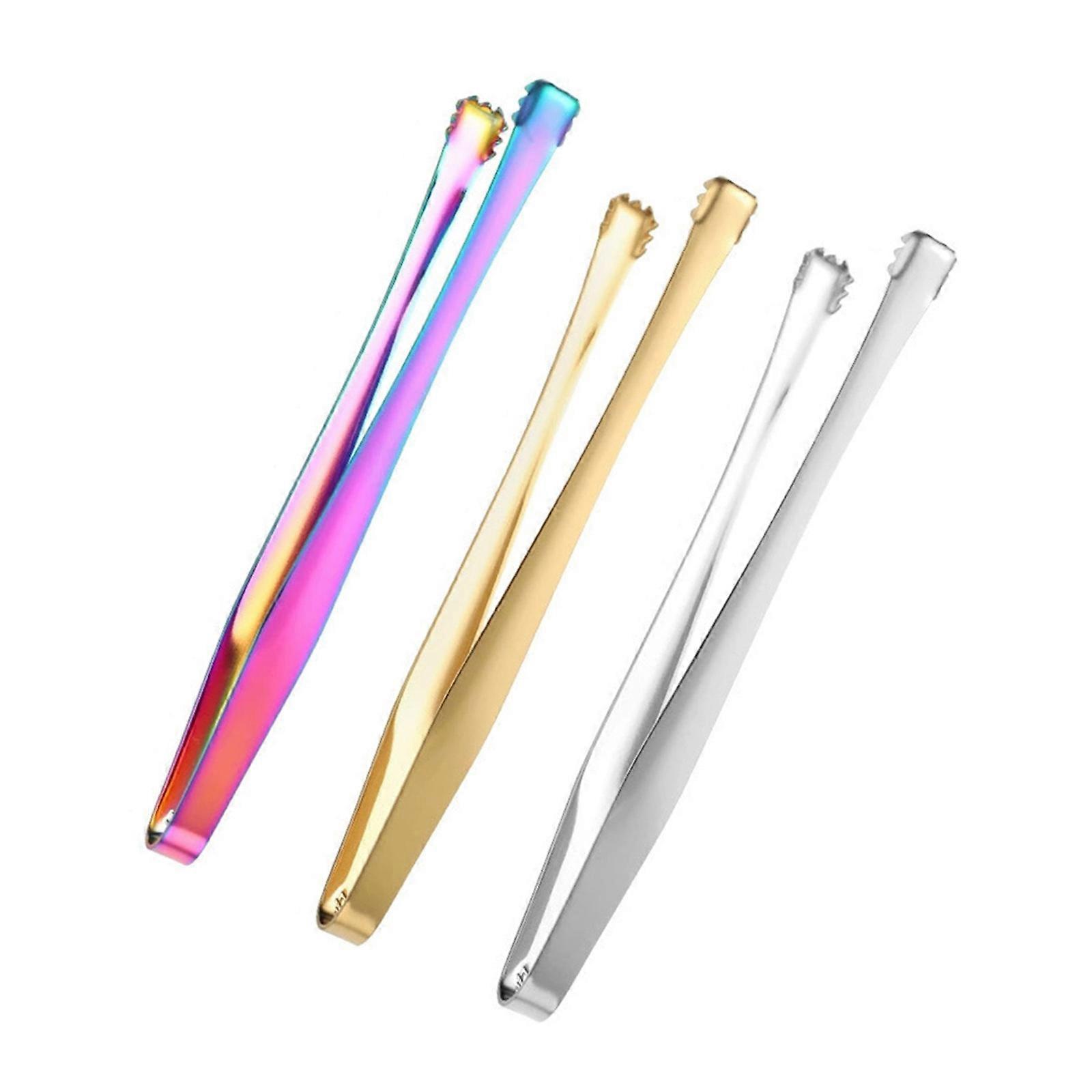 3pc Rustproof Kitchen Tool Set Long Handle Ices Pickers With AntiSlip Design For Cooking And Outdoor Activity Multicolor