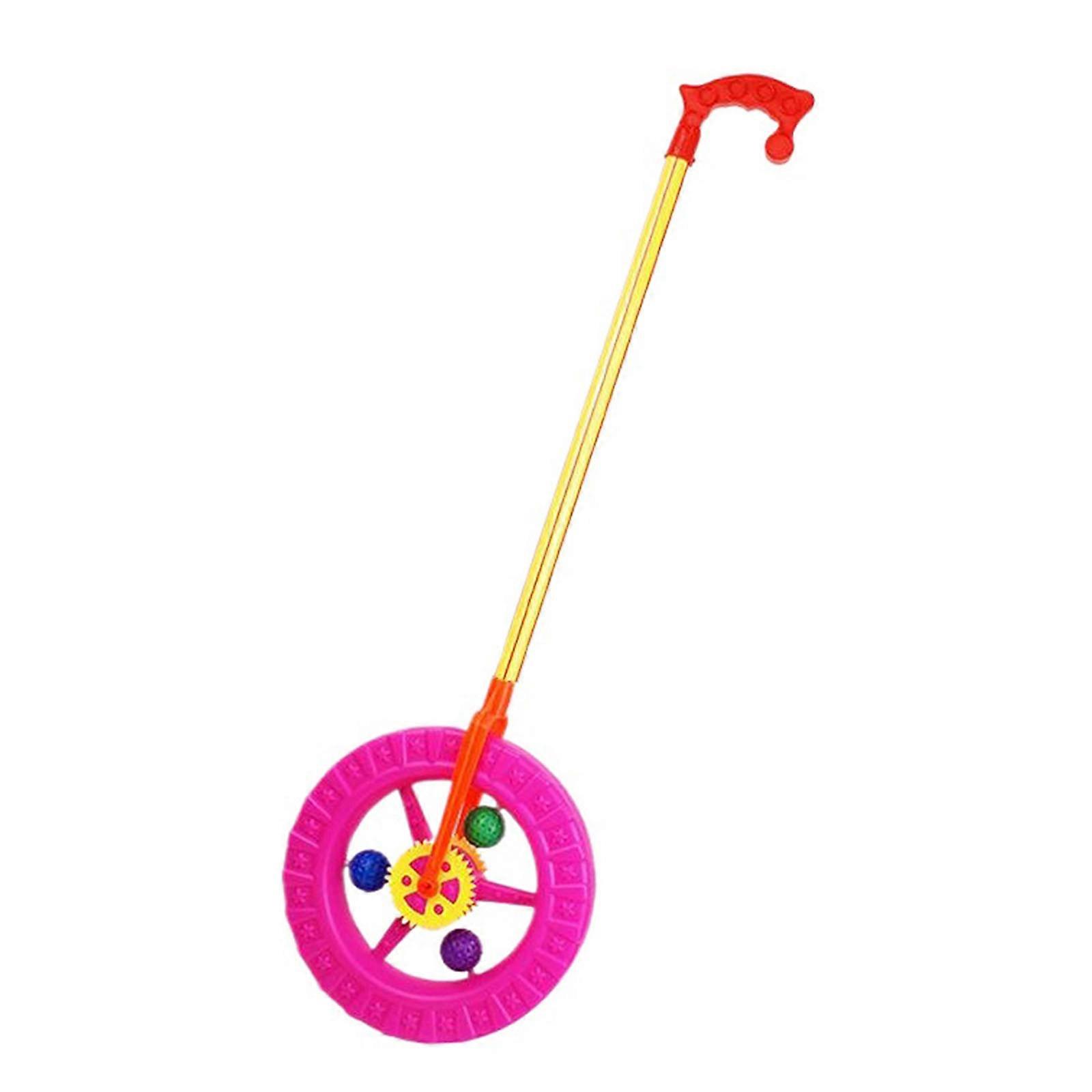Kids Push Along Toy Early Learning Toy for Developing Imagination and Creativity Indoors and Outdoors Multicolor