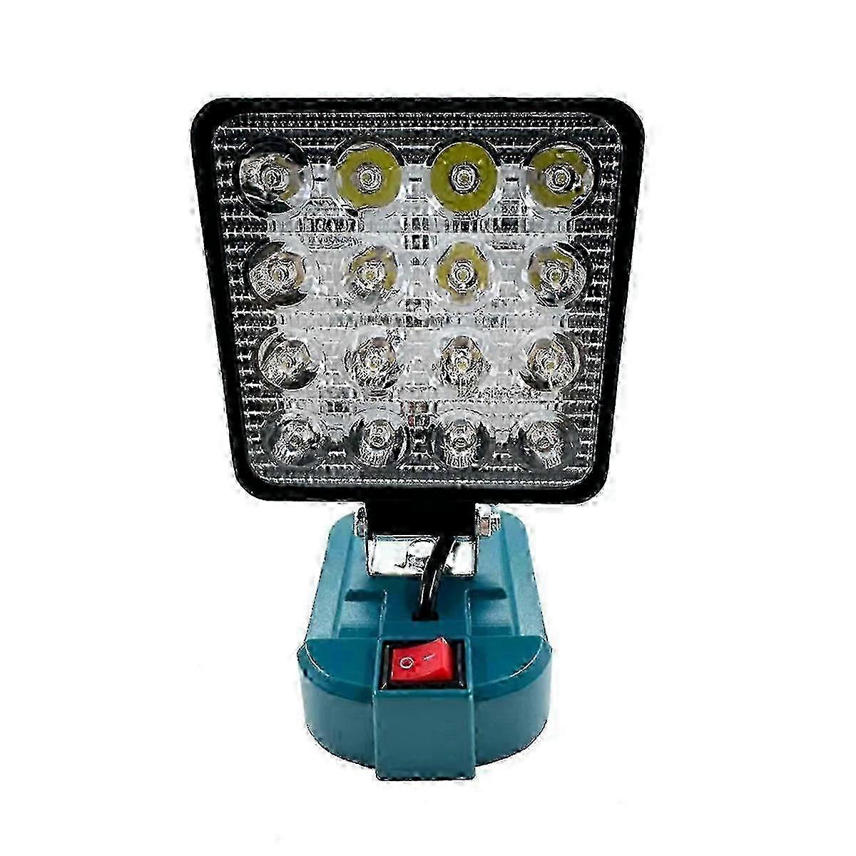 2025 LED Work Light Flashlight for Makita 18V Li-Ion Battery Flood Lamp