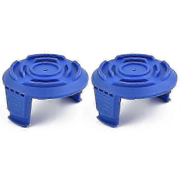 TLW-01-1 2 Lawn Mower Spool Caps for Spear and Jackson / Mac Allister / Qualcast / Worx