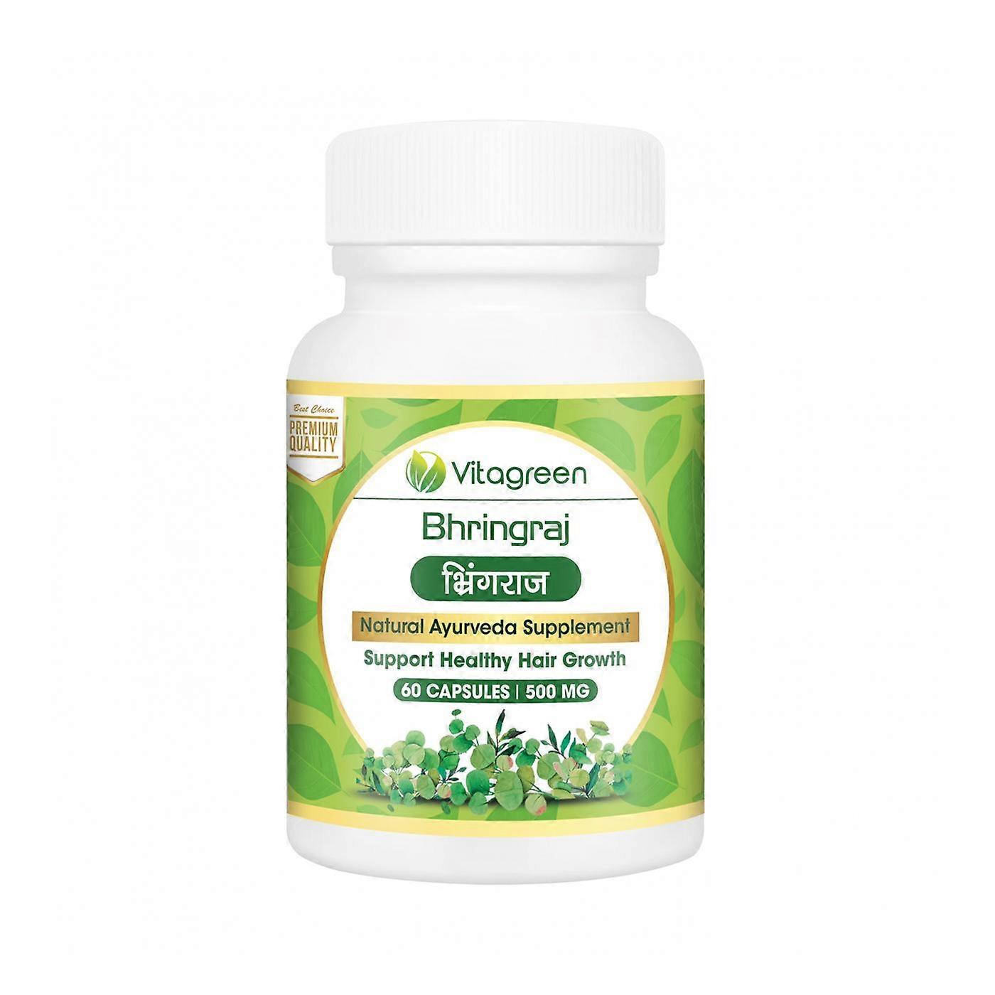 Bringaraj (60 cápsulas, 500 mg), Bhringraj, Vitagreen