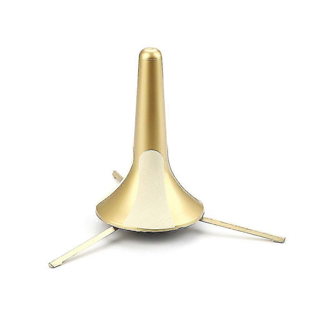 便携式小号架架，带3脚金属架，适用于小号铜管乐器配件