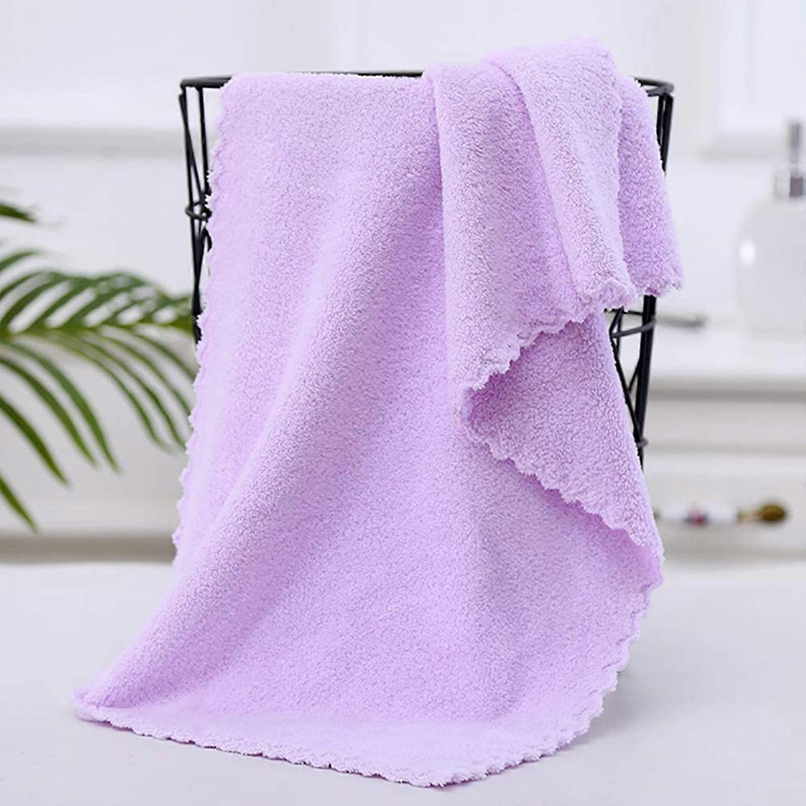 Fnyoxu Cotton 2 In 1 Bath Towel and Face Towel Soft-Bath Towels Set OF 2pc