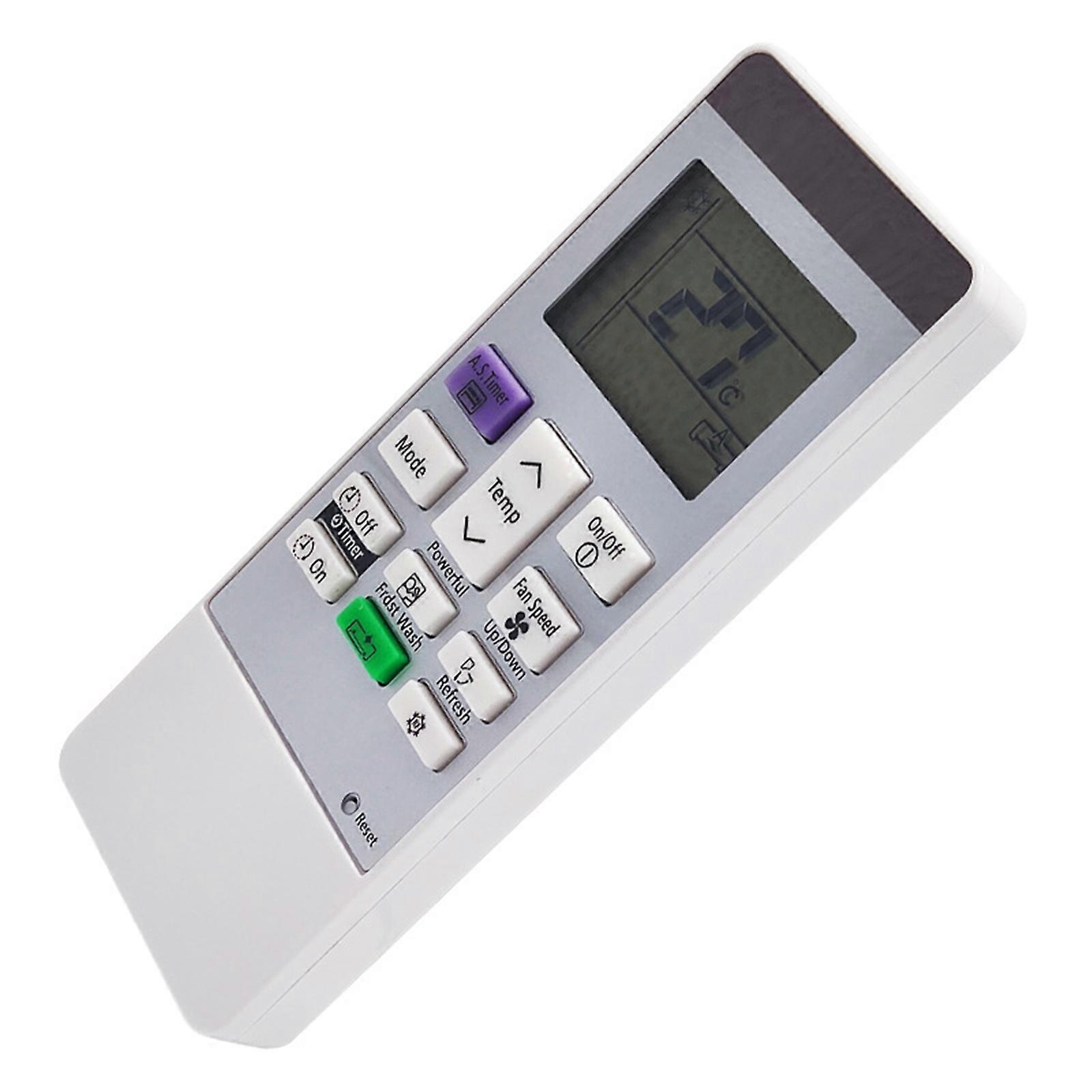Replacement Telecontroller For Air Conditioners Wide Compatibility Quick Arrangement Plastic Construction Nonvisible Technology Multicolor
