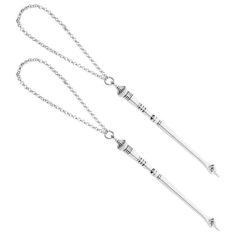 Bible Reading Pointer Zinc Alloy Finger Tool for Reading 2 Piece Set