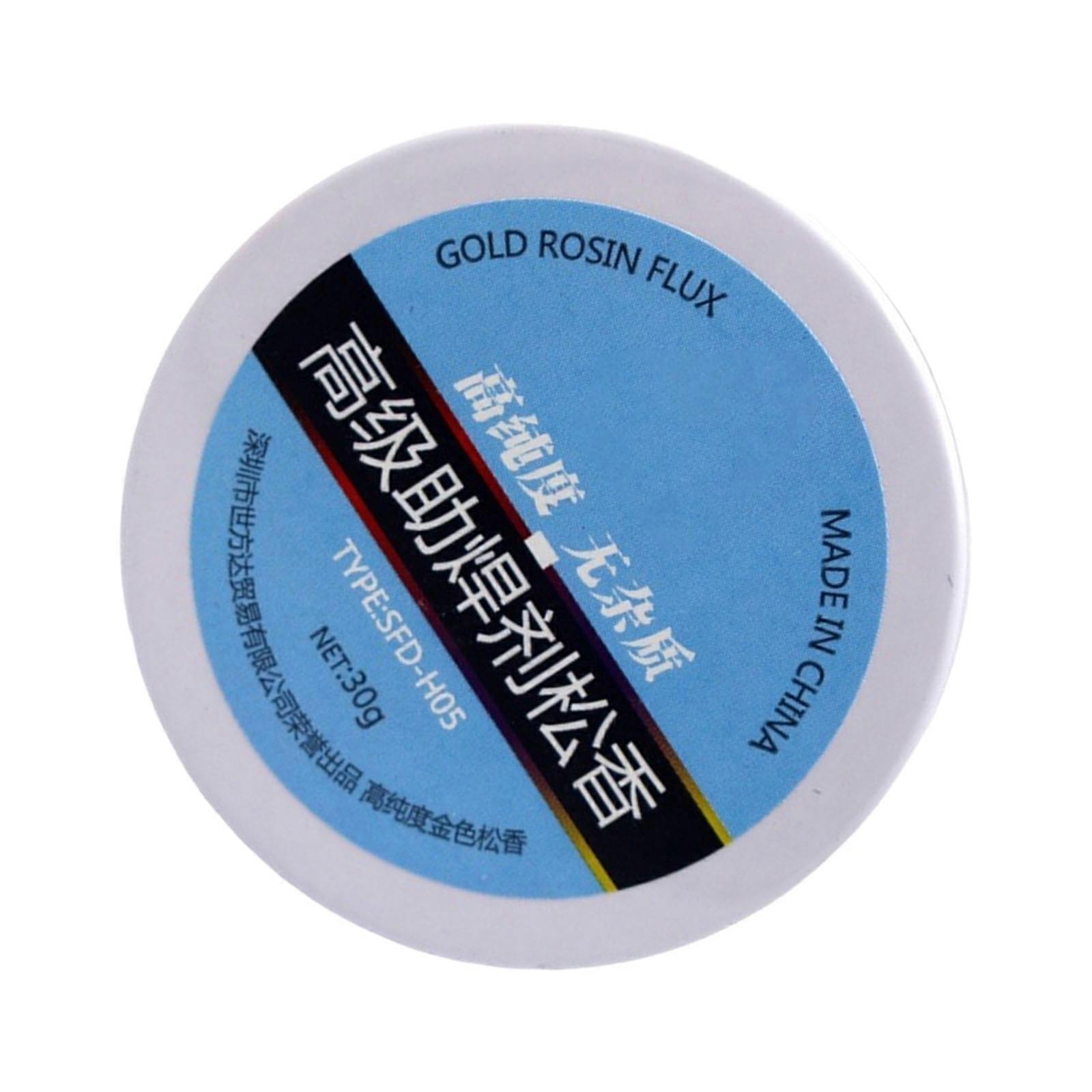 Premium Rosin Ground Fluxs Compound In Portable Tinfoil‌ Container Enhances Welding Execution For Circuit Boards Multicolor