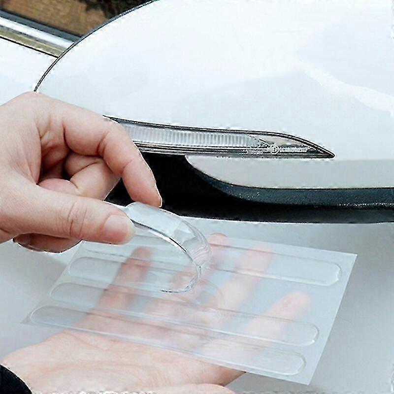 Clear Door Edge Anti-collision Strips - Scratch Protection for Car Doors and Mirrors