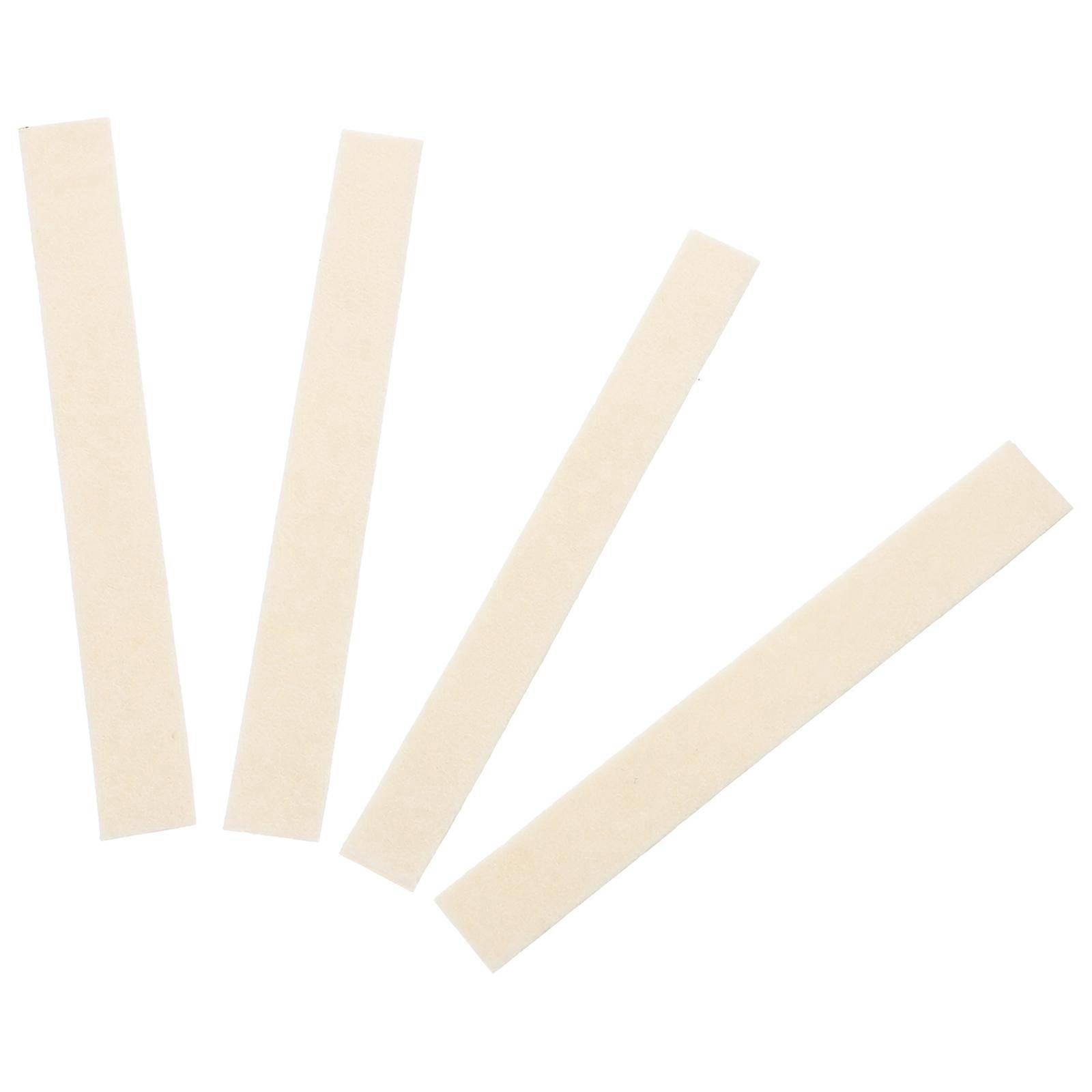 4stk fløjte praksis filt strip klarinet mute basun lyddæmper basun praksis filt strimmel