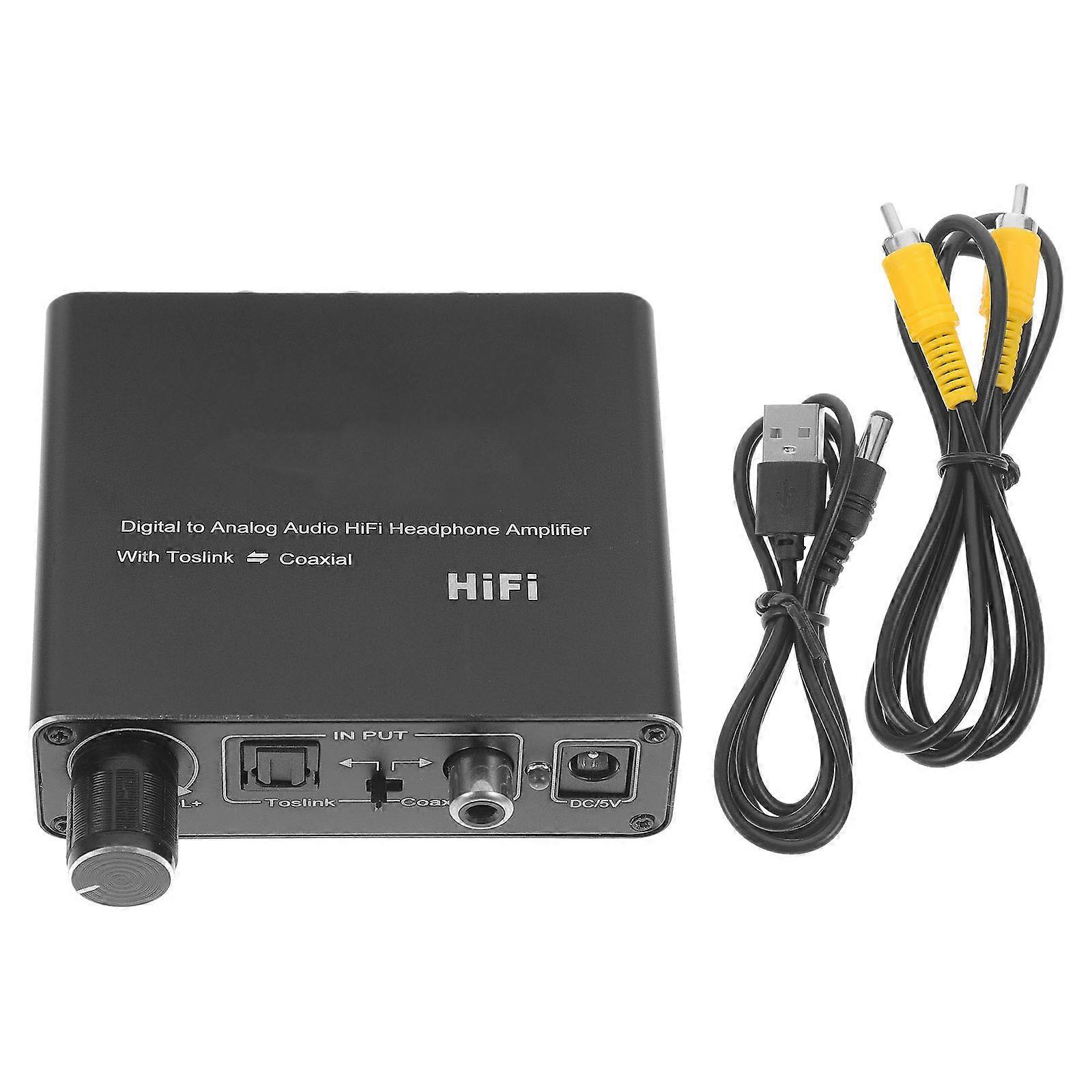 Optical To Rca Converter Optical To Analog Audio Adapter For Tv Speaker