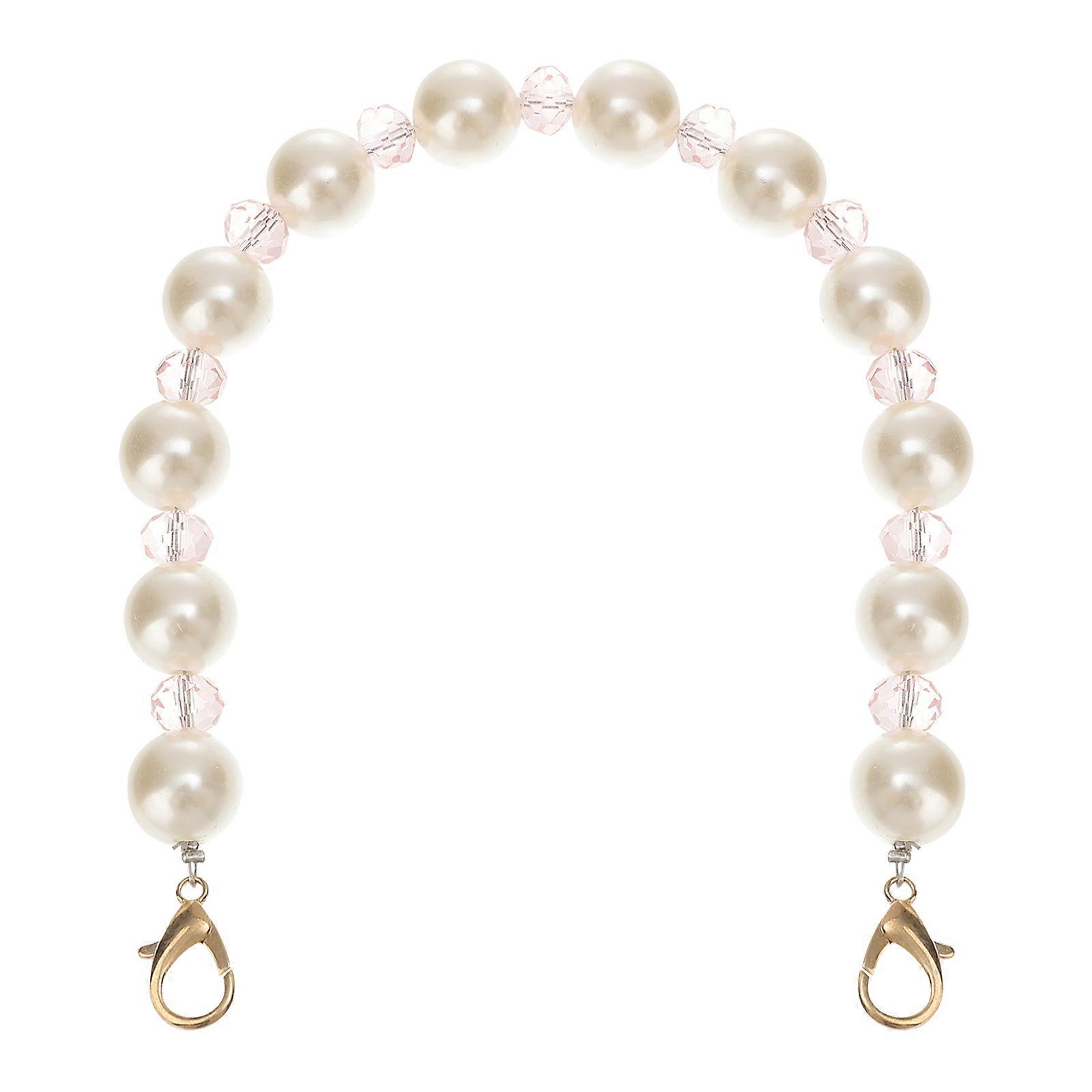 1pc 진주 체인 핸드 백 여행 가방 금속 체인 지갑 체인 스트랩 교체