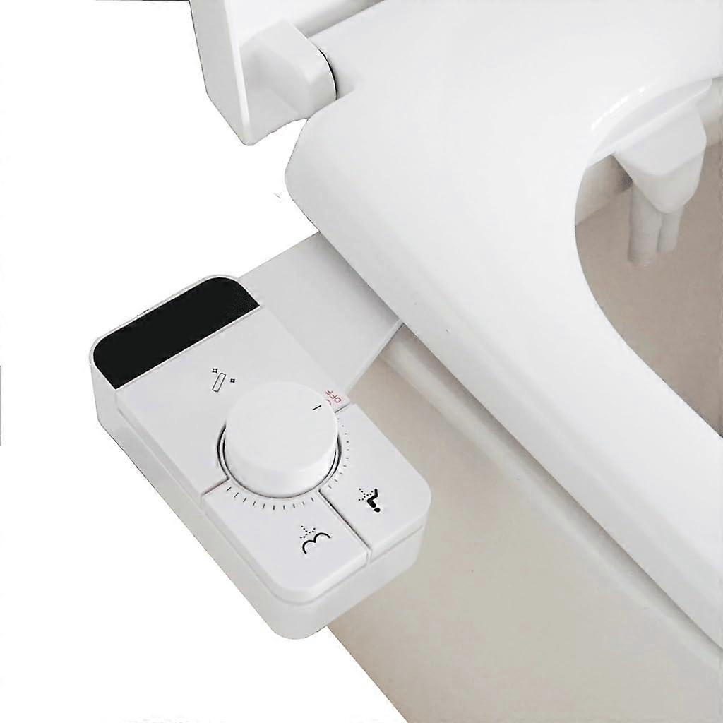 Smart Toilet Seat with SelfCleaning Function and Water Pressure Control for Small Bathrooms D Size