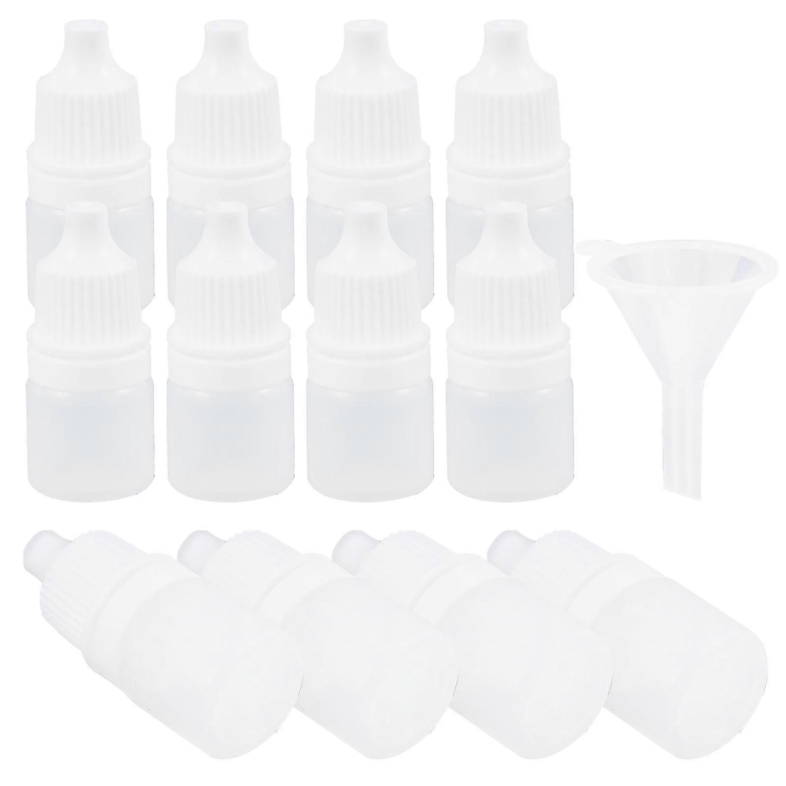 12pcs Squeezable Plastic Dropper Bottles Small Eye Dropper Bottles 3ml