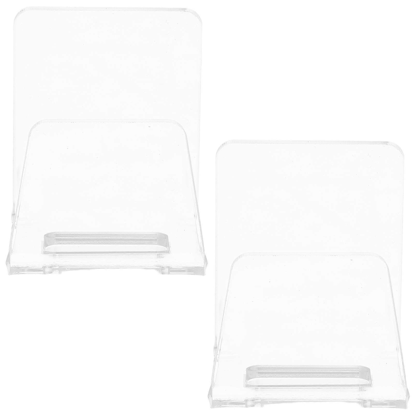 Kitchen Sink Organizer Acrylic Dishcloths Rack for Home Use 2Pcs