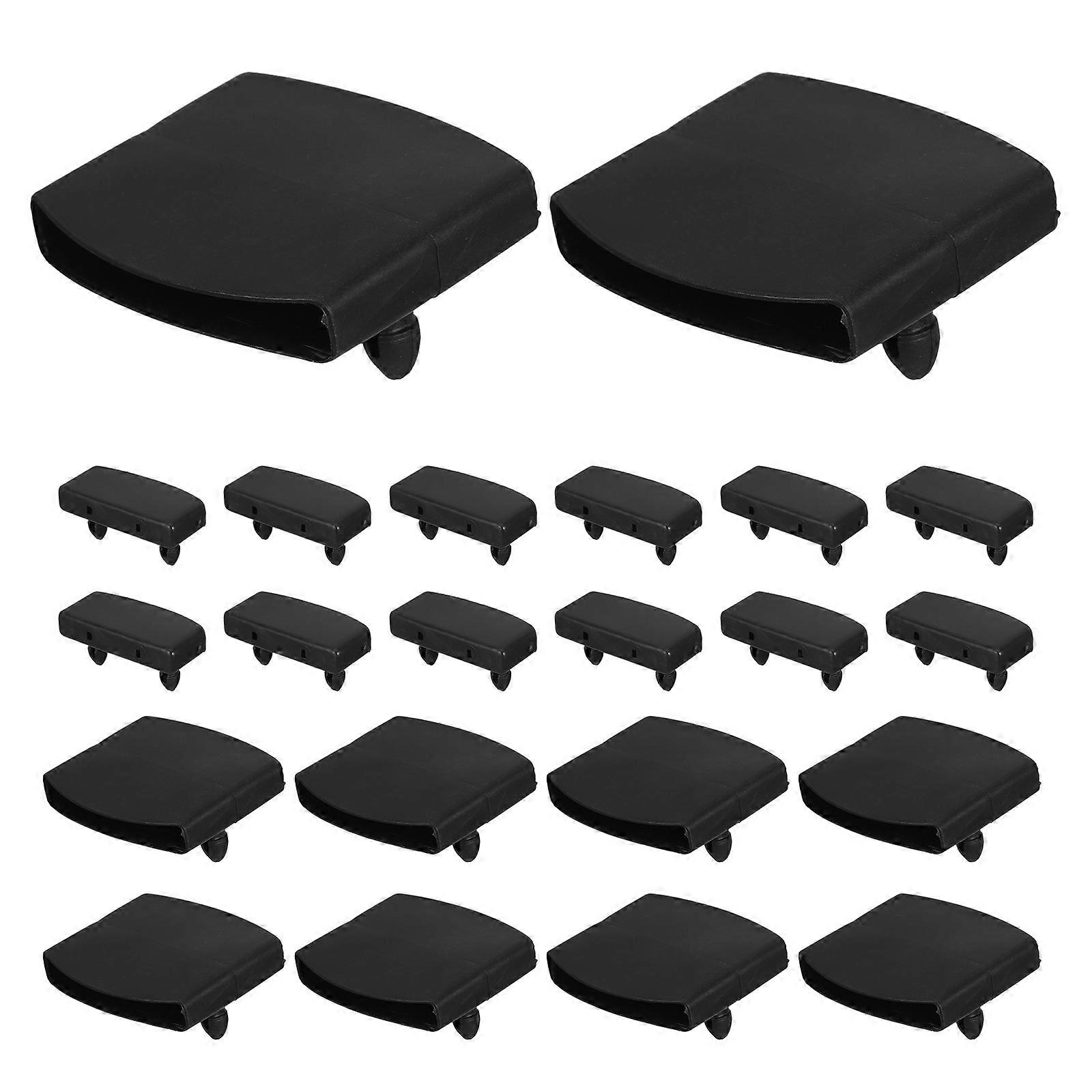 Plastic Bed Slat Cover for Secure Connection with 36Pcs End Caps