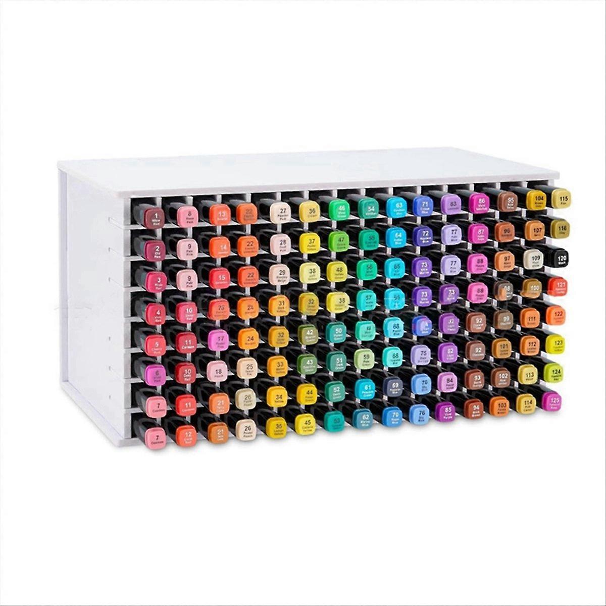 Art Marker Storage Rack for 72 Markers Watercolour Brushes