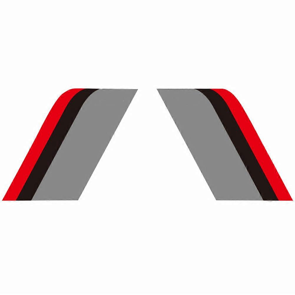 Waterproof Car Sticker Pet Material for Decoration 2Pcs Multi Color