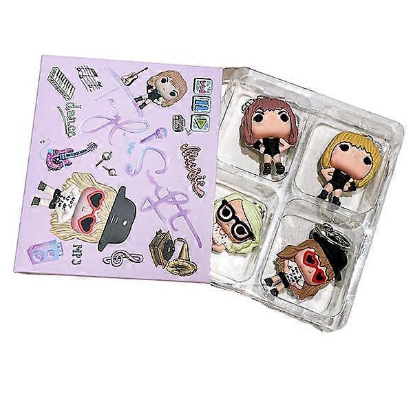 Singer Taylor Swift Keychains Silicone Swift Figure Keychain Fo A5