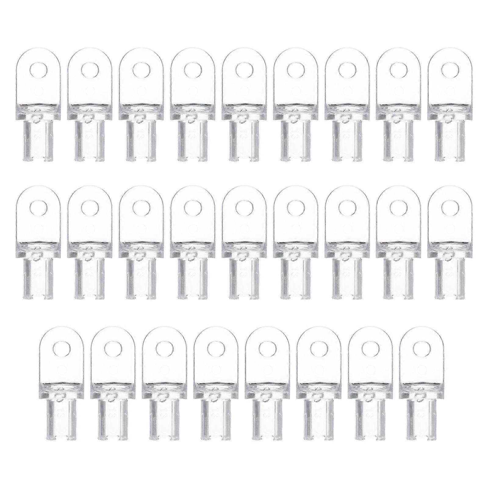 Transparent Plastic Blind Wand Tip for Blinds Replacement 20Pcs