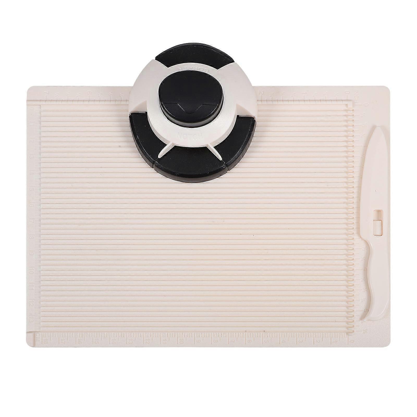 Ivory Score Board for Paper Crafts Made of Durable ABS Perfect for Daily Use Lightweight and Easy