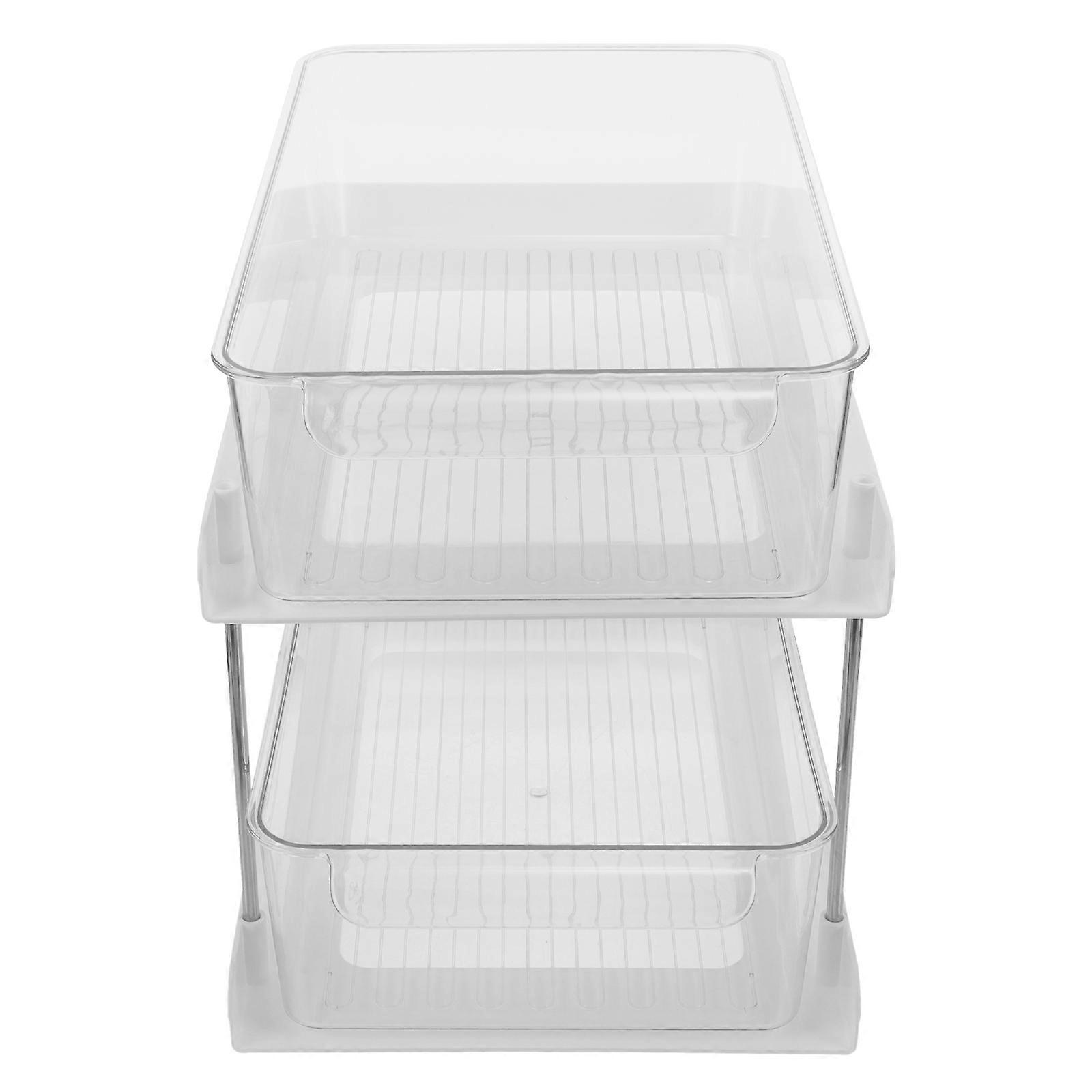 Double Layer Storage Rack Under Sink Organizer for Kitchen