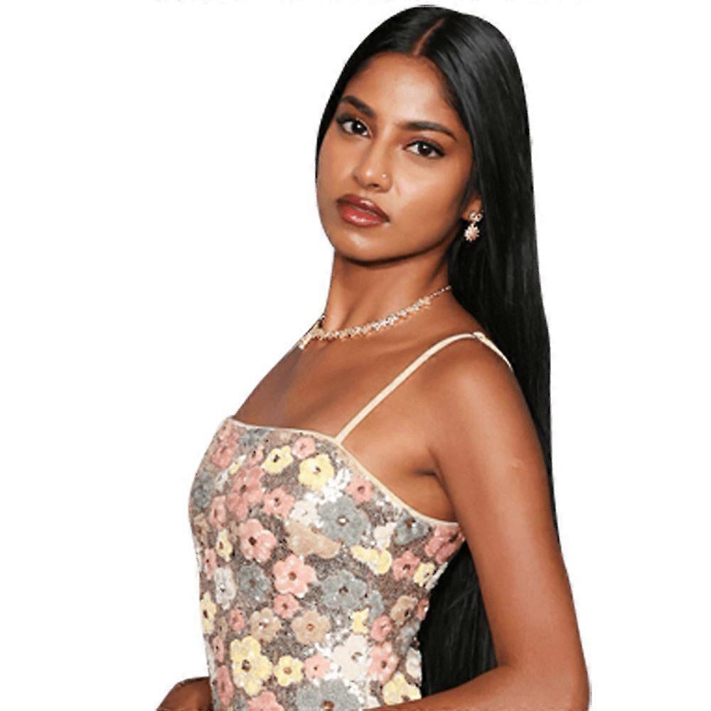 Shini Muthukrishnan (Flowers) Half Body Buddy Cutout