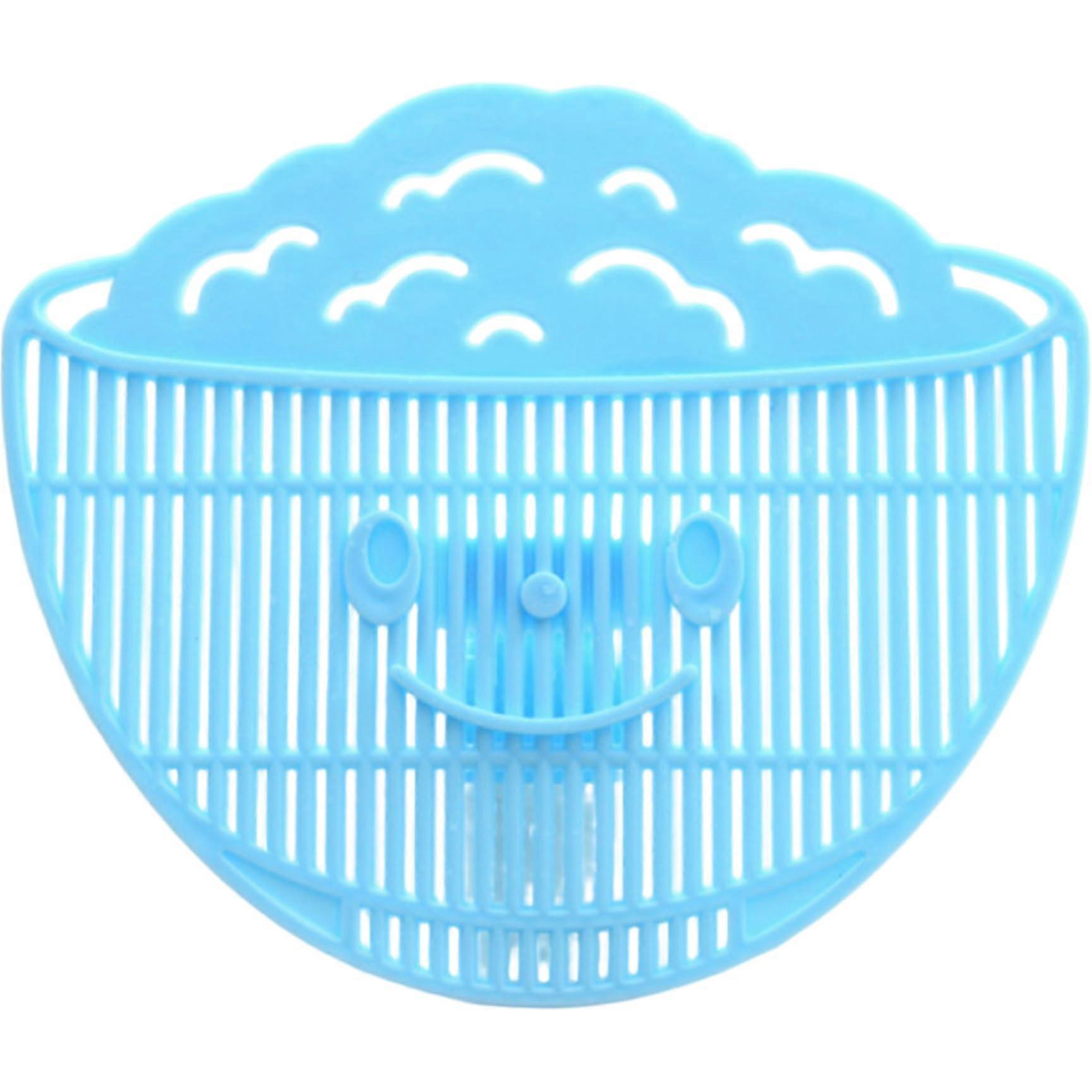 Clip On Strainer for Pots and Pans, 4x5in Food Grade PP Smiling Colander for Rice Pasta Veggies