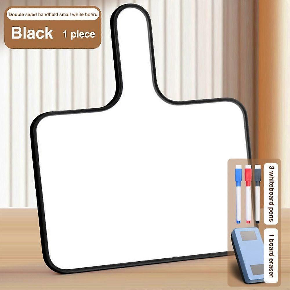 Portable Plastic Whiteboard Handheld Double-sided Writing Board Erasable Answer Board Students