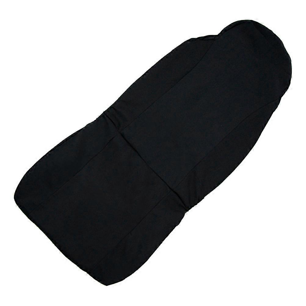 Universal Auto Car Seat Covers Protector for 2Pcs Front Seats Black