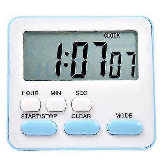 25-26 Kitchen Timer for Cooking Magnetic Attraction on Fridge Oven Multifunctional Digital Timer with Large Display Time Count-up Clock Stud