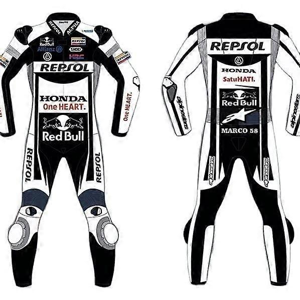 Motorbike Leather Racing Suit -049