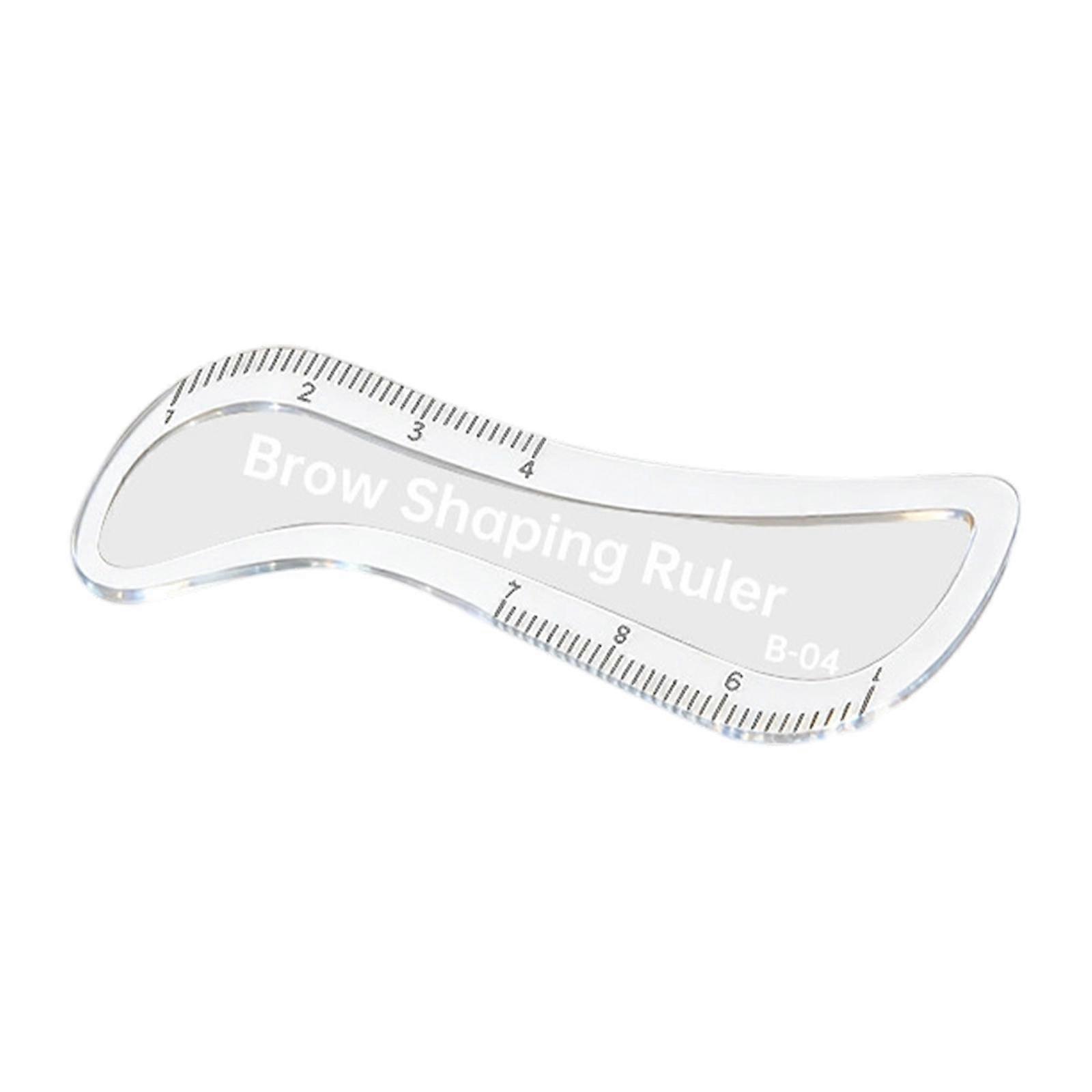 Eyebrow Shaping Ruler, Arch Brow Mapping Ruler, Fast Drawing Template for Hotel