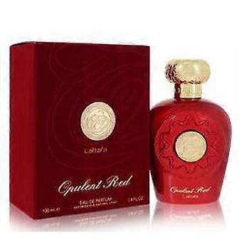  Lattafa Opulent Red by Lattafa - Eau De Parfum Spray 3.4 oz - Women 
